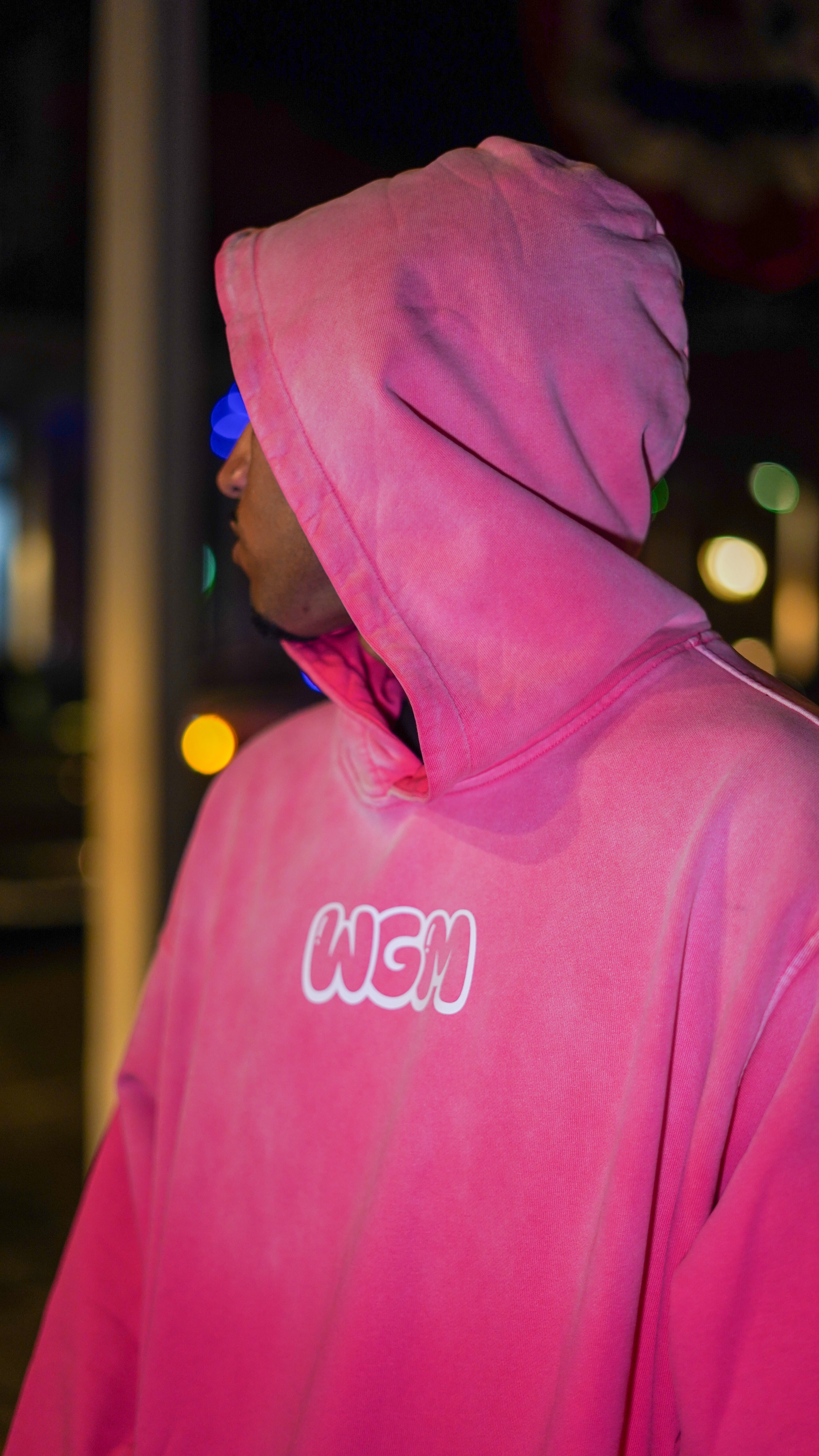 Pink spider Oversized Hoodie