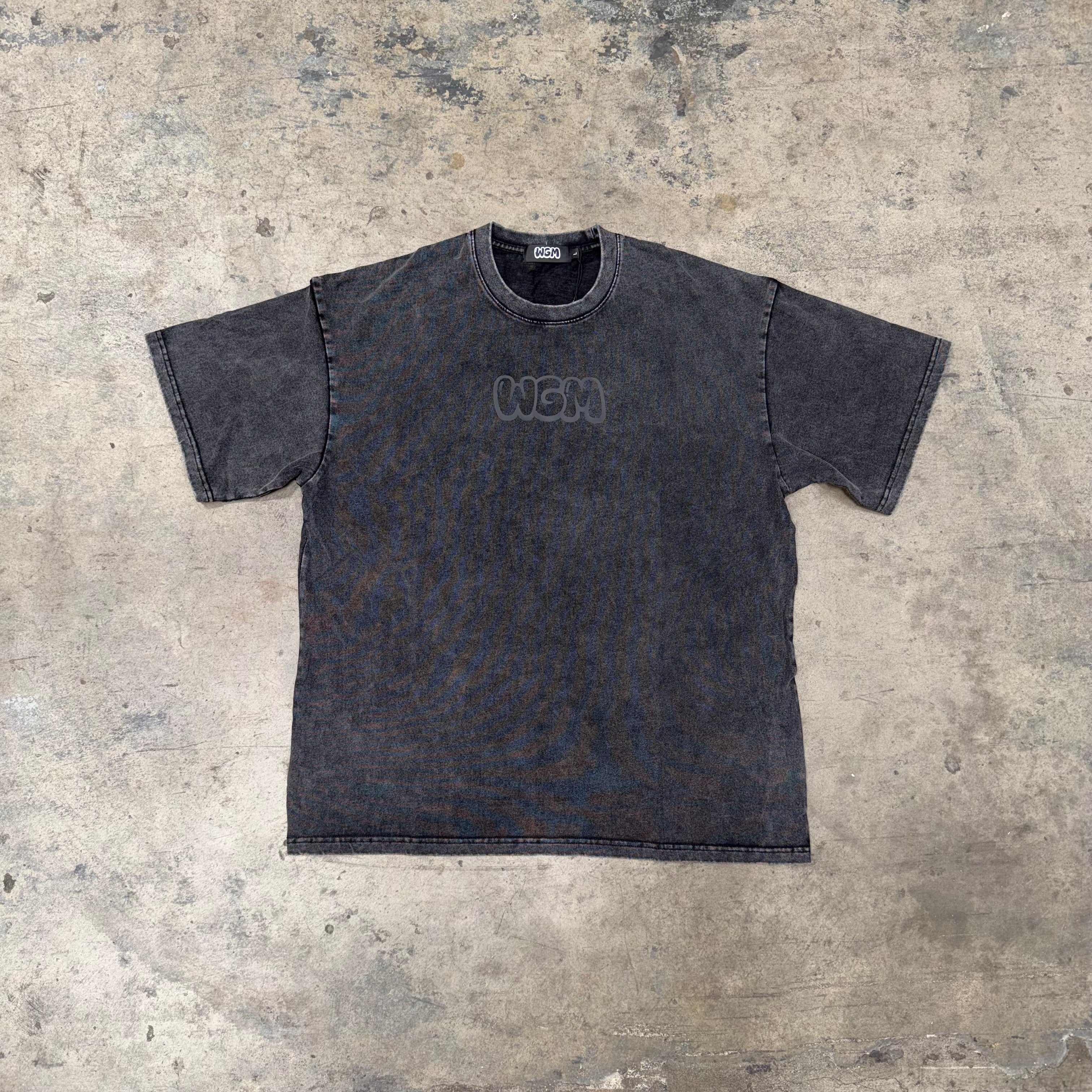 light the beam Snow Washed Oversized Tee