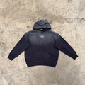 checkered flag Heavyweight Sunfade Oversized Hoodie