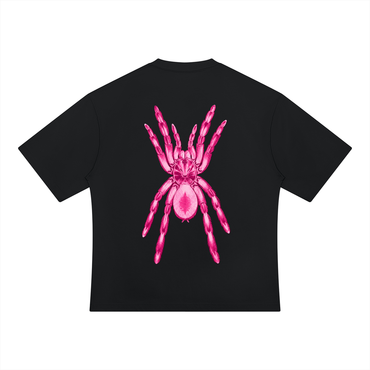 Pink camo spider tee