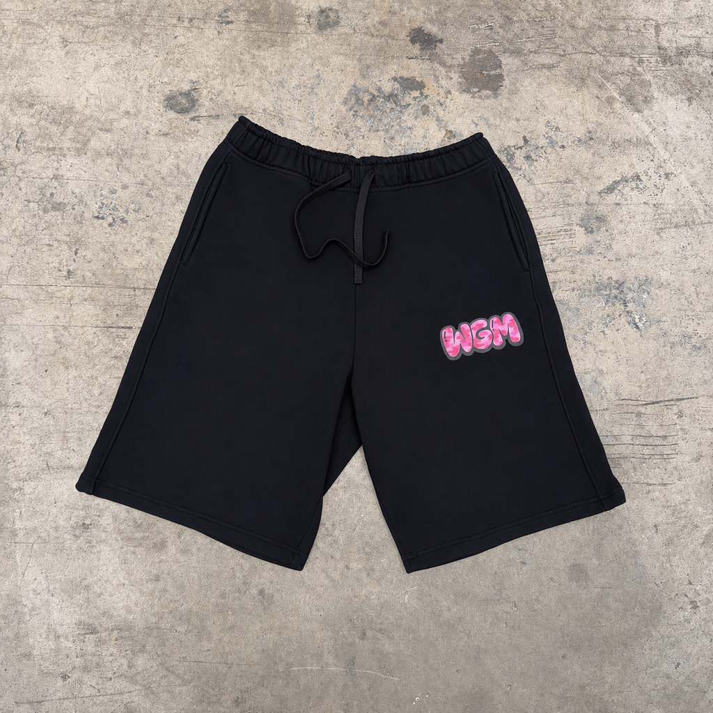 pink camo Essential Heavyweight Fleece Shorts