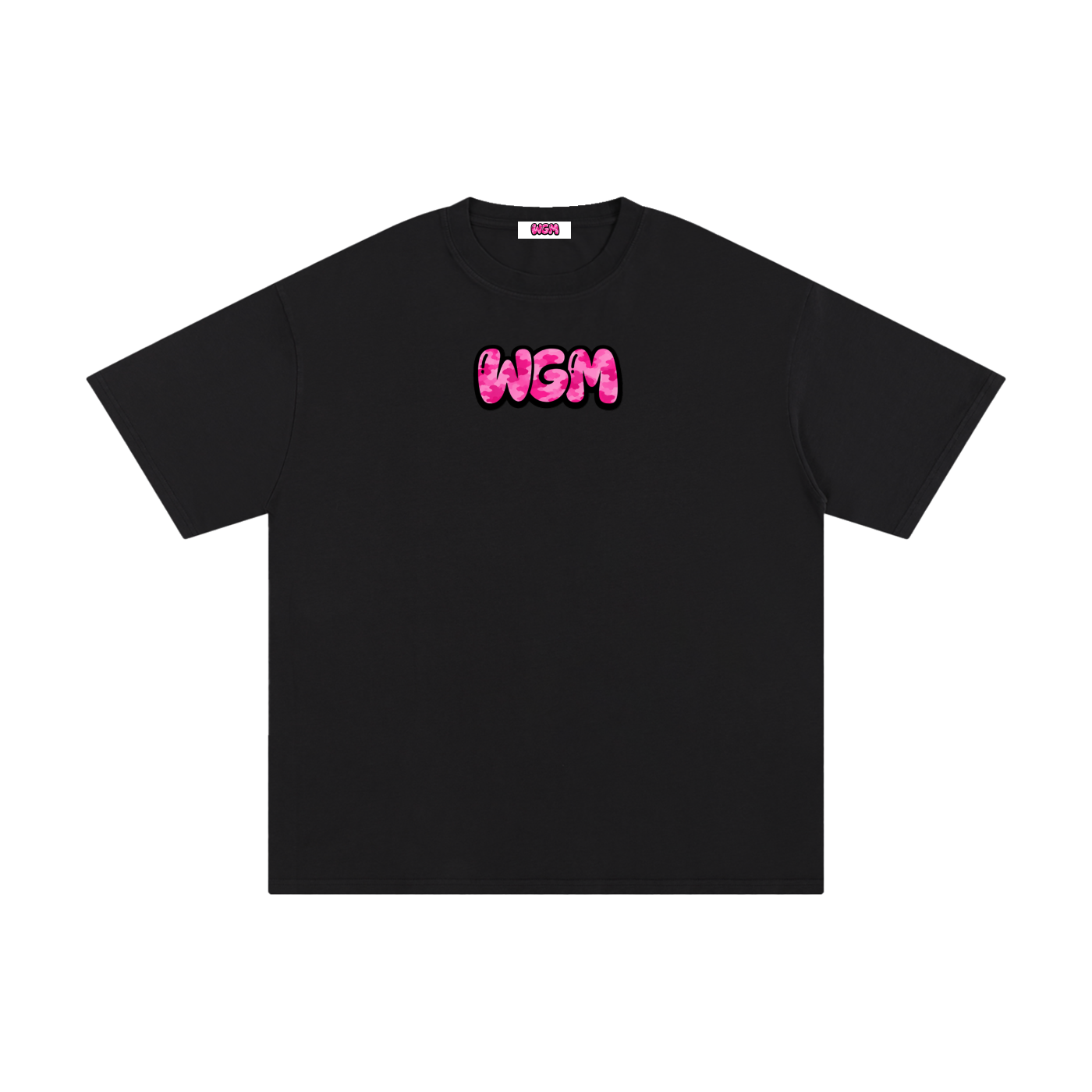 Pink camo tee