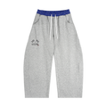 checkered baggy grey sweats