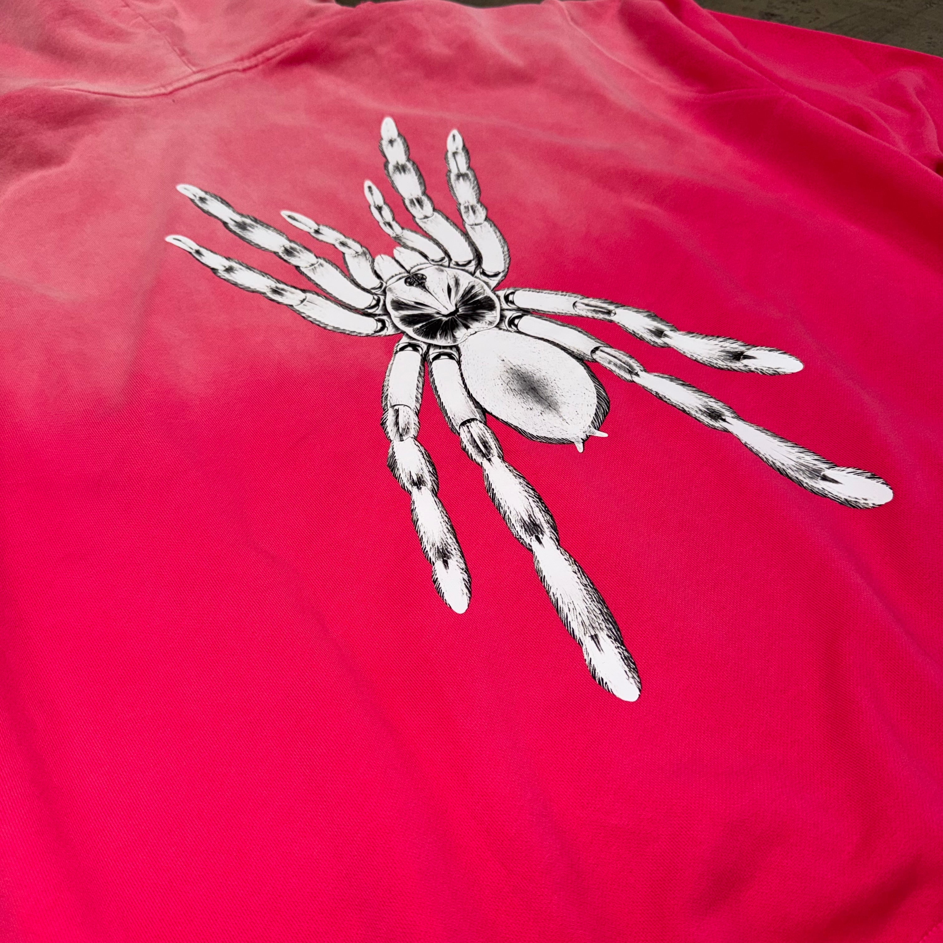 Pink spider Oversized Hoodie