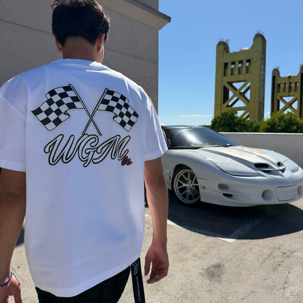 White wgm tee