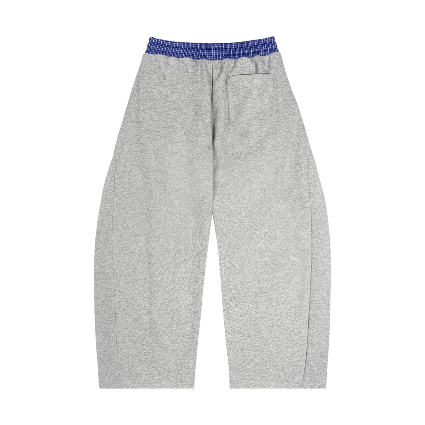 checkered baggy grey sweats